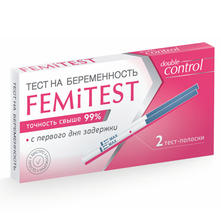 Тест для определения беременности FEMITEST double control